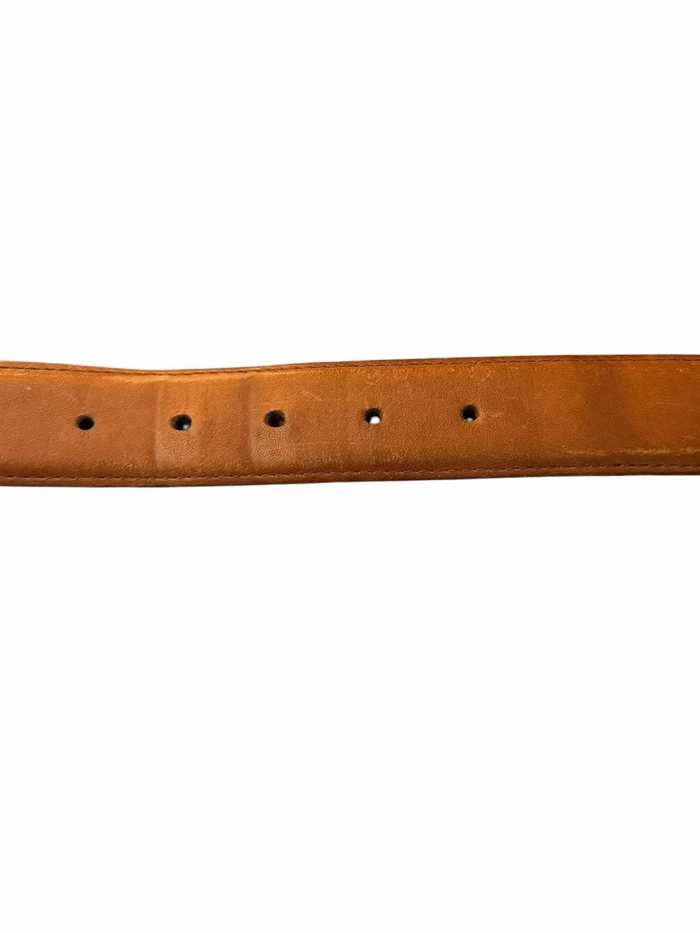 Tecovas Tan Leather Belt Calfskin Size 40